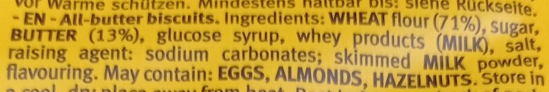 Foto da lista de ingredientes