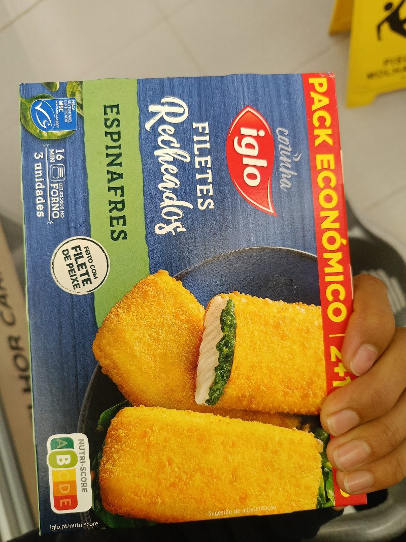 Foto da lista de ingredientes