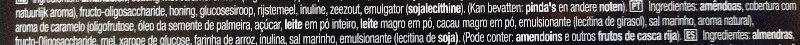 Foto da lista de ingredientes