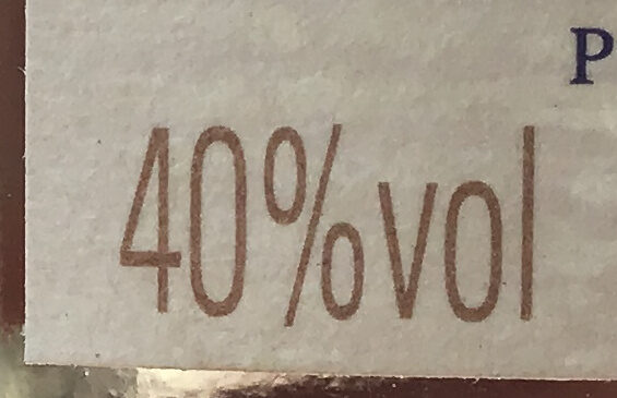 Foto da tabela nutricional
