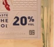 Foto da tabela nutricional