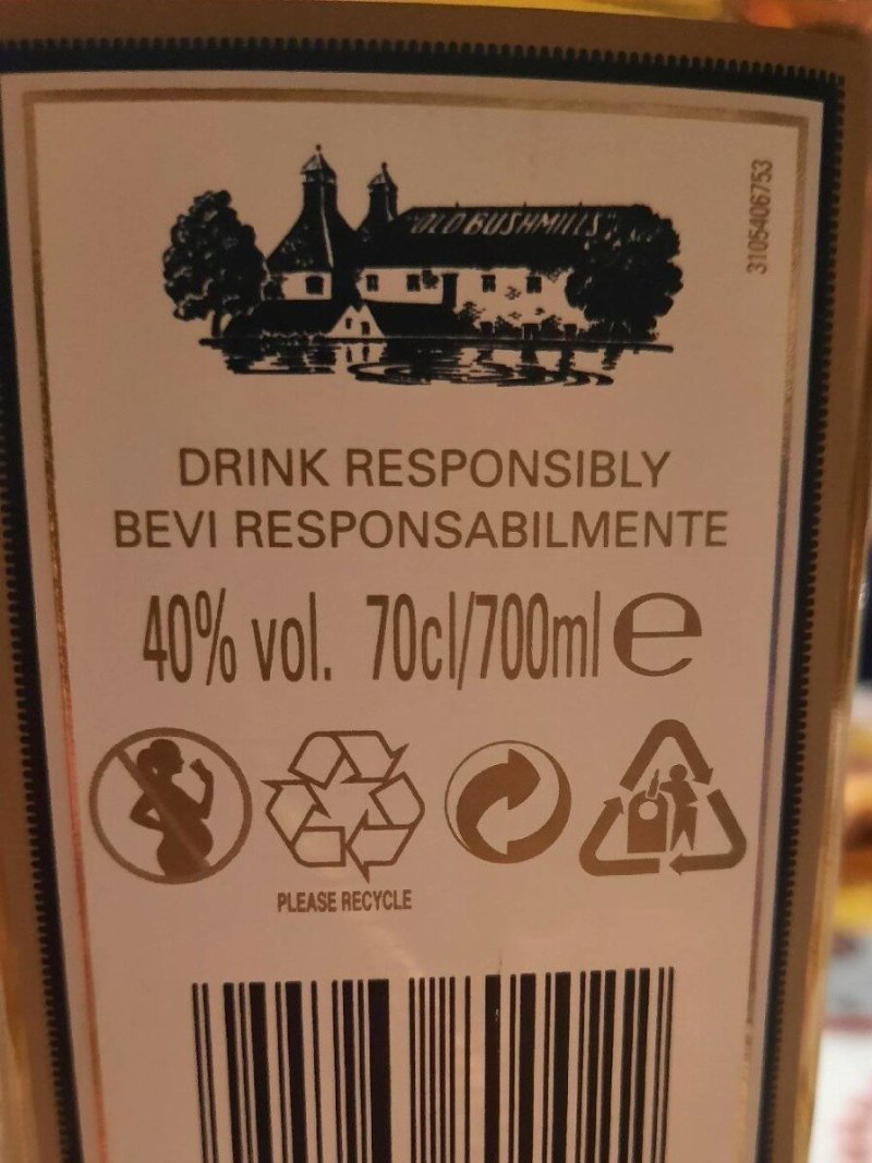 Foto da tabela nutricional