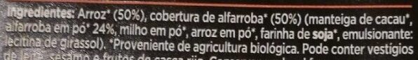 Foto da lista de ingredientes