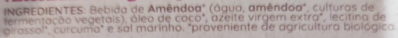 Foto da lista de ingredientes
