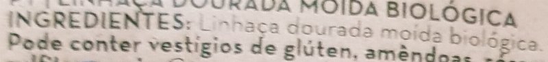 Foto da lista de ingredientes