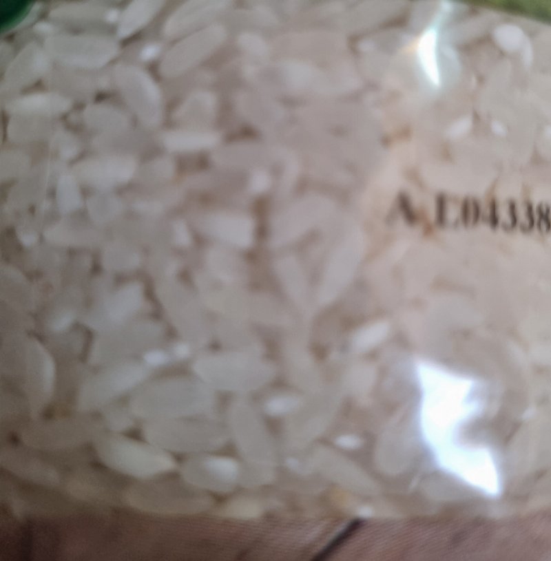 Foto da lista de ingredientes