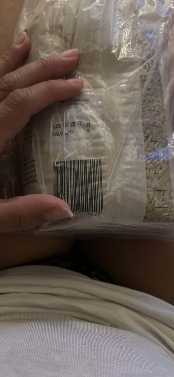 Foto da tabela nutricional