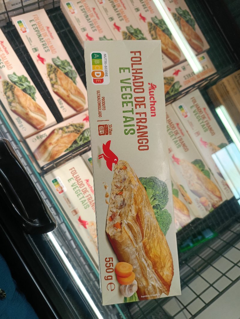 Foto da lista de ingredientes