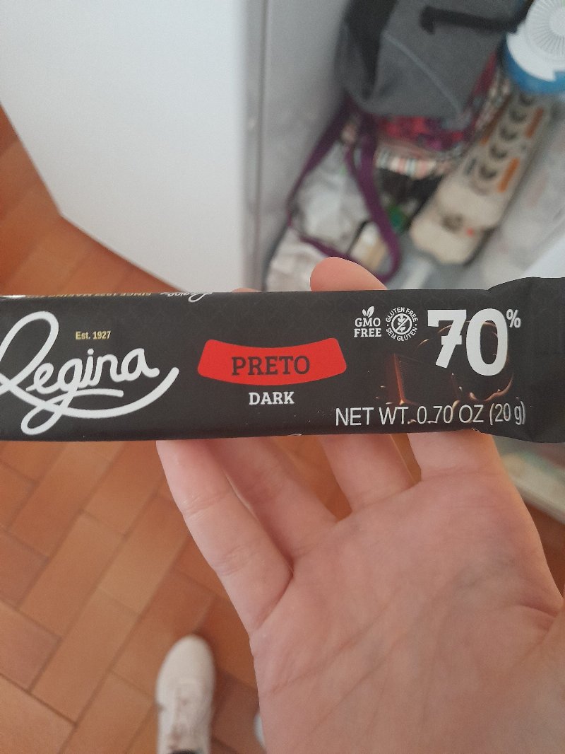 Foto da lista de ingredientes