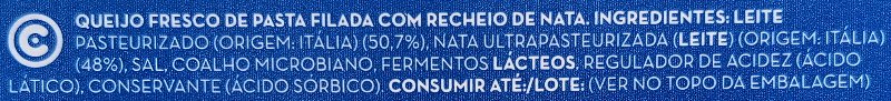 Foto da lista de ingredientes