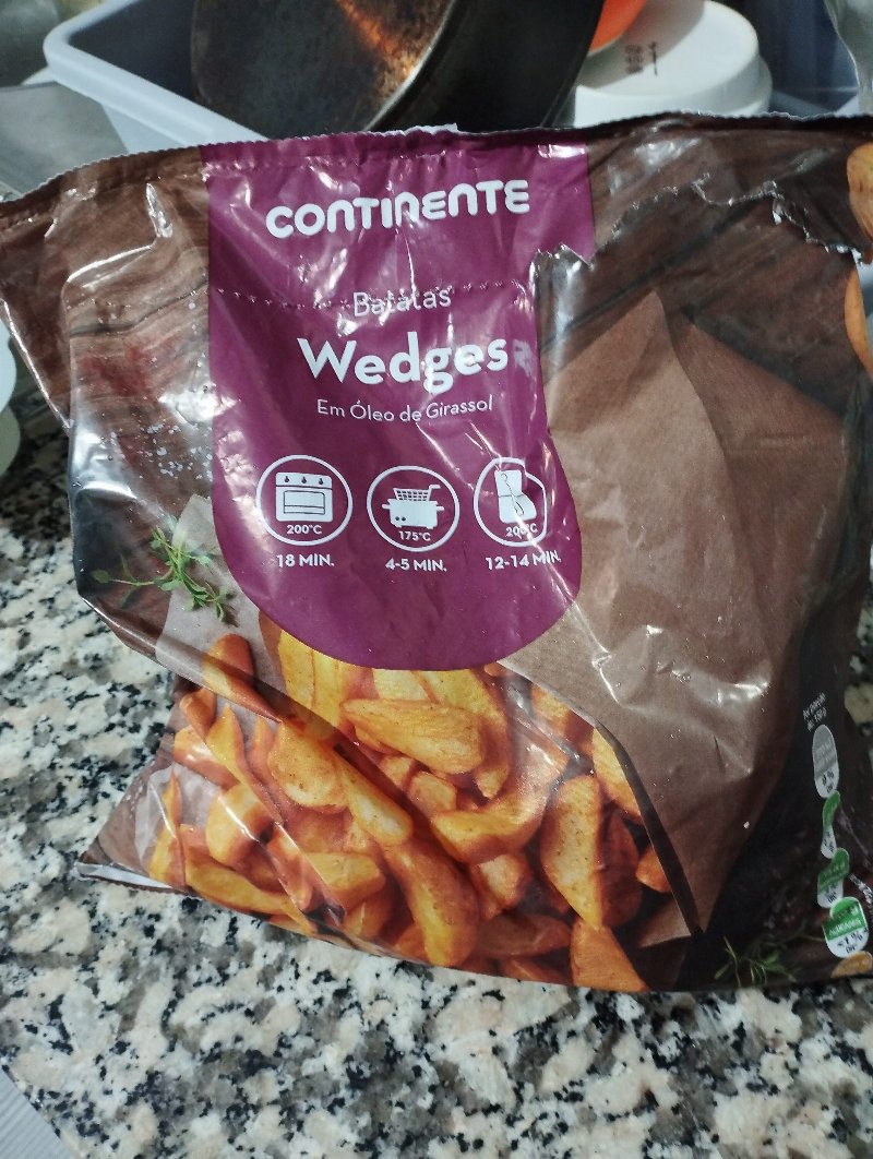 Foto da lista de ingredientes