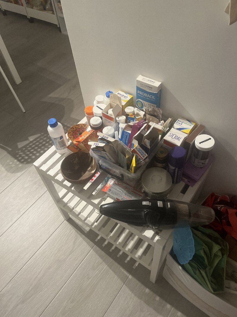 Foto da lista de ingredientes