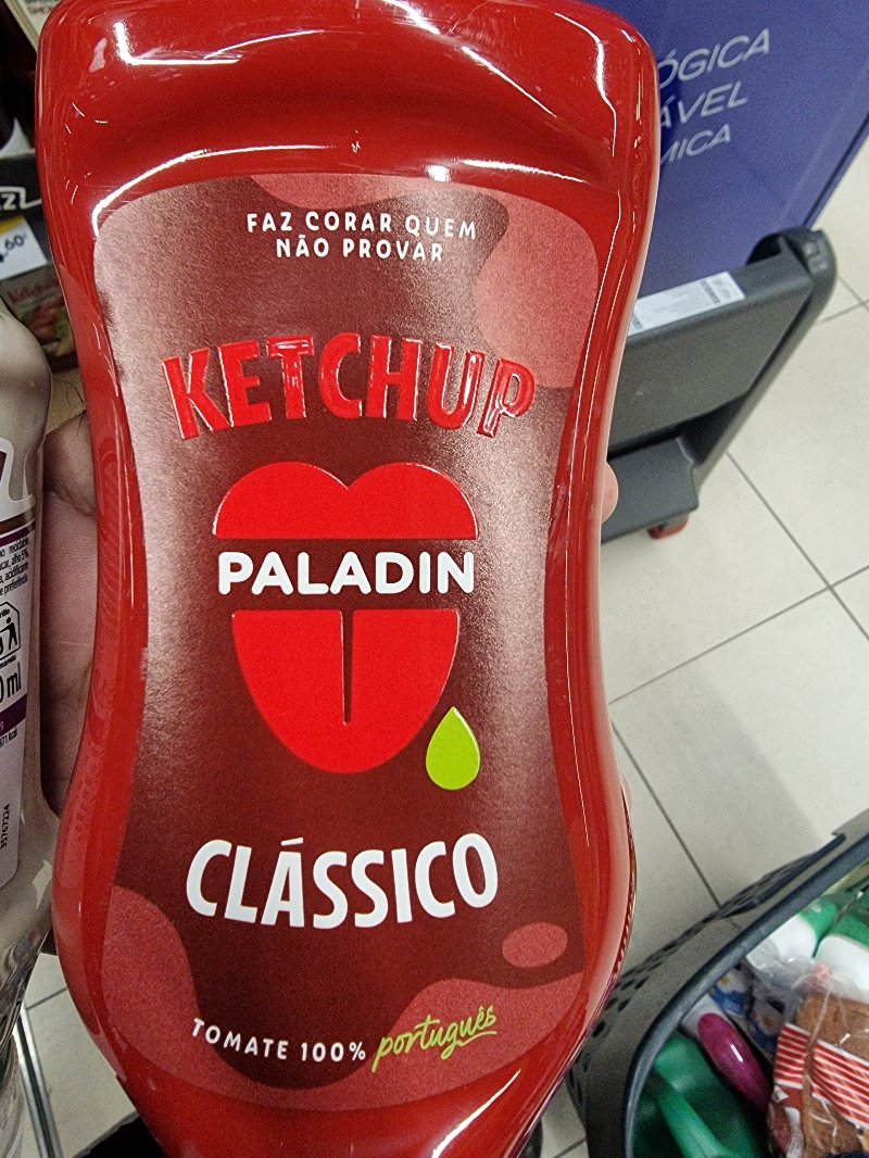 Foto da lista de ingredientes