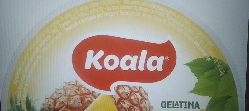 Foto da tabela nutricional