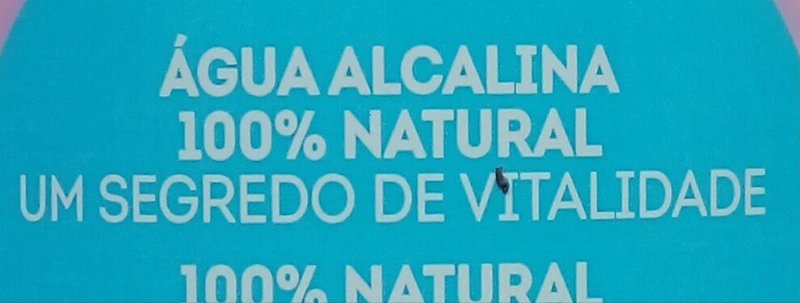 Foto da lista de ingredientes