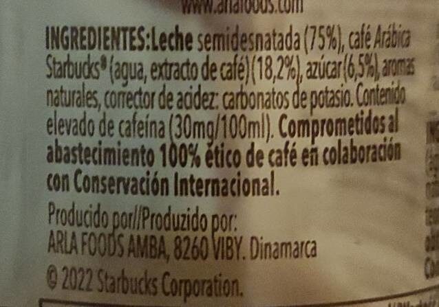 Foto da tabela nutricional