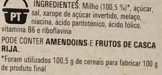 Foto da lista de ingredientes