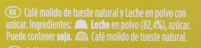 Foto da lista de ingredientes
