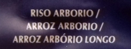 Foto da lista de ingredientes