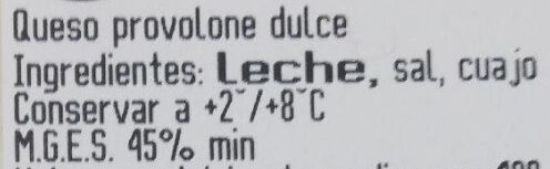 Foto da lista de ingredientes
