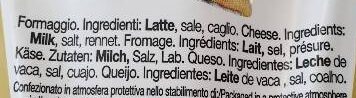 Foto da lista de ingredientes