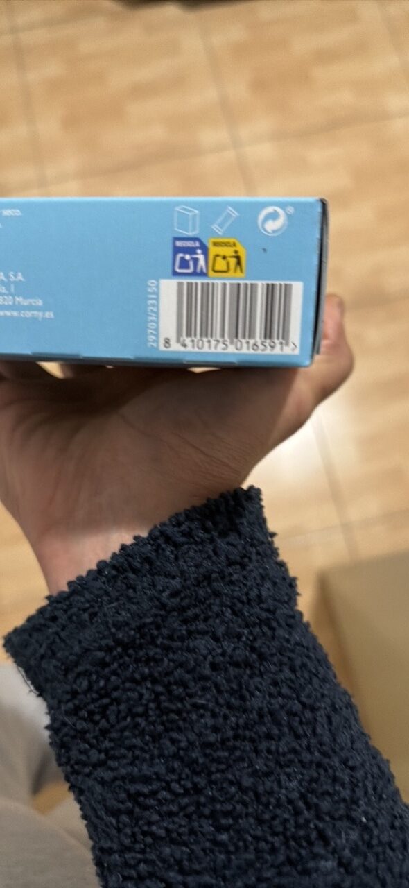 Foto da tabela nutricional