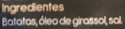 Foto da lista de ingredientes