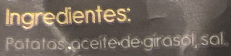 Foto da lista de ingredientes