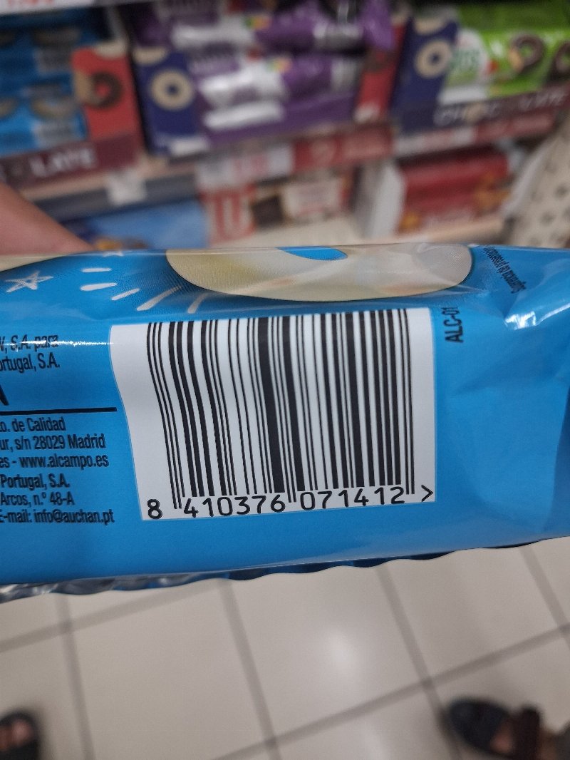 Foto da lista de ingredientes