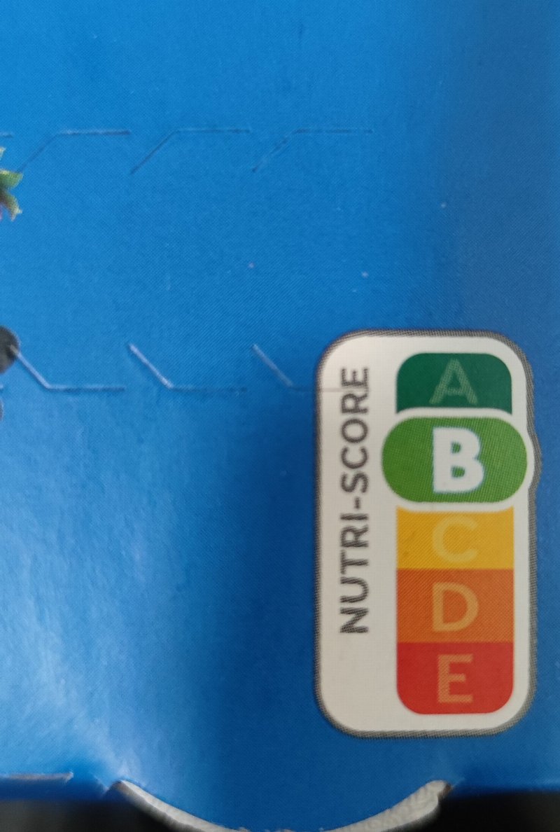 Foto da tabela nutricional