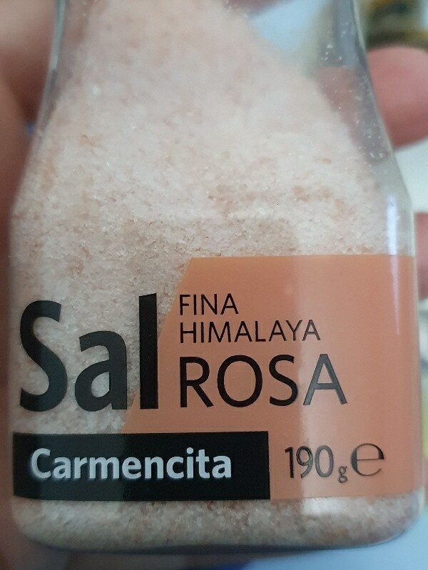 Foto da lista de ingredientes