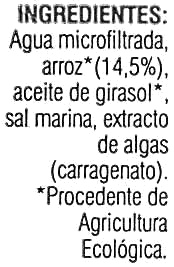Foto da lista de ingredientes