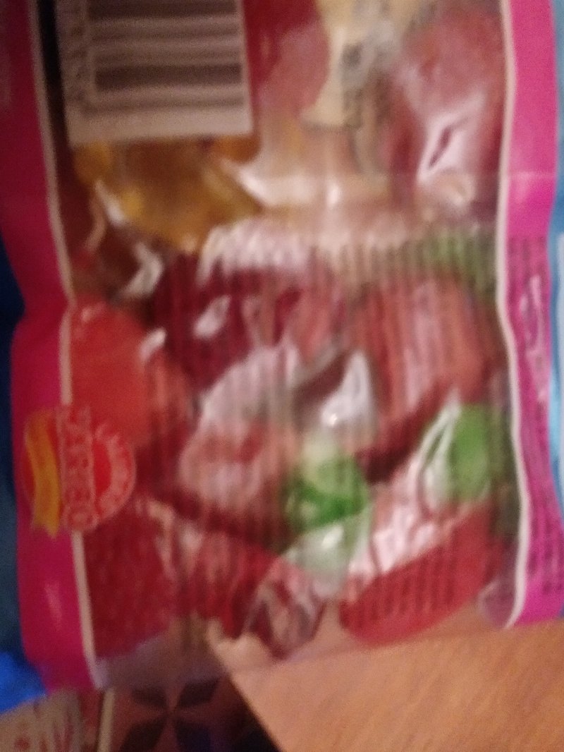 Foto da lista de ingredientes