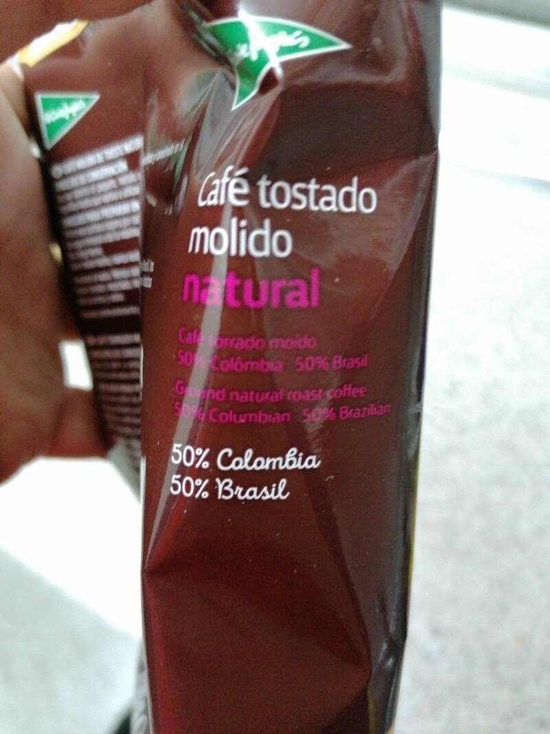 Foto da tabela nutricional