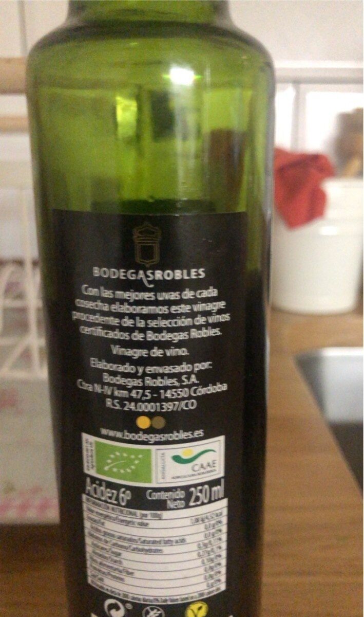 Foto da tabela nutricional