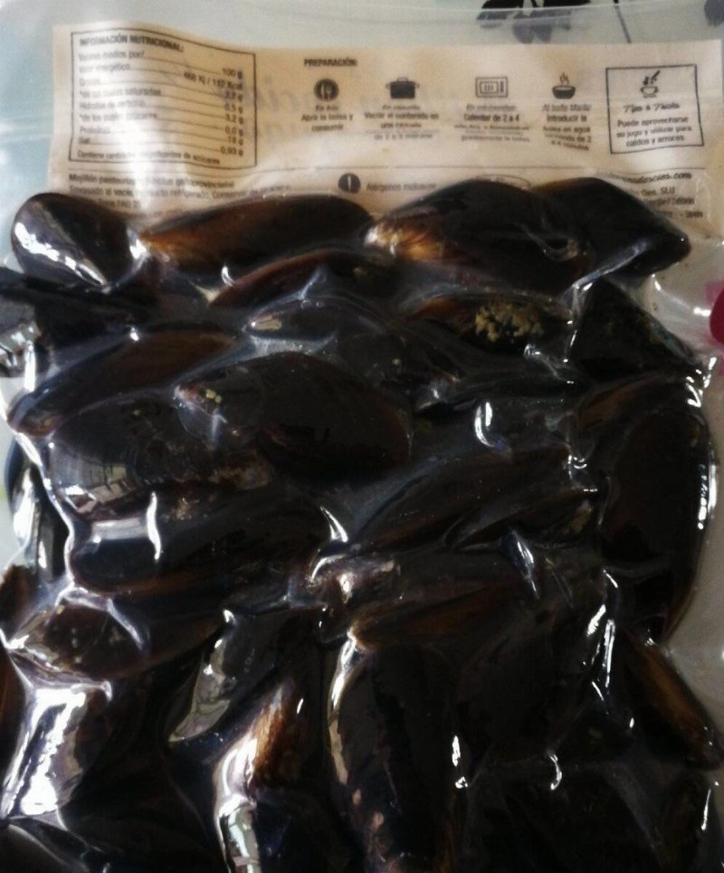 Foto da tabela nutricional