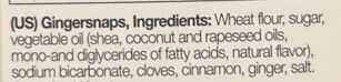 Foto da lista de ingredientes