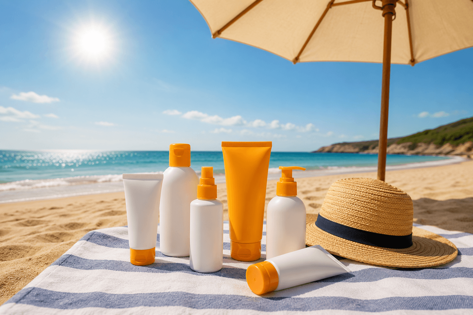 Proteção Solar na Praia: Produtos Essenciais