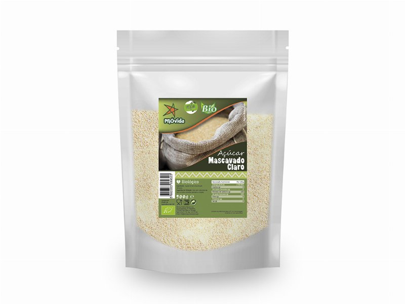 Açúcar Provida Mascavado Claro Bio 500 g