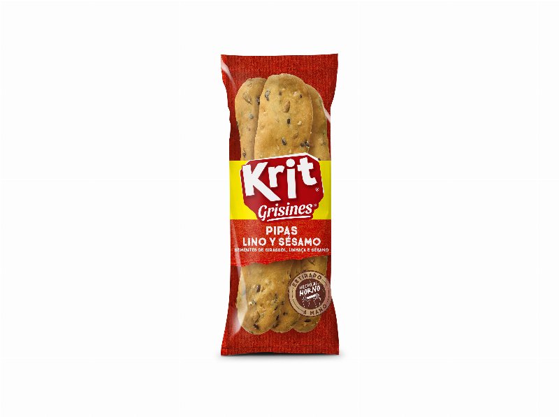 Gressinos Krit Pipas Linho E Sésamo 70 g