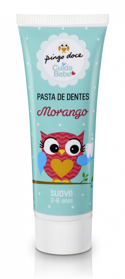 Pasta De Dentes Suave 2-6 Anos Cuida Bebé 0.075L