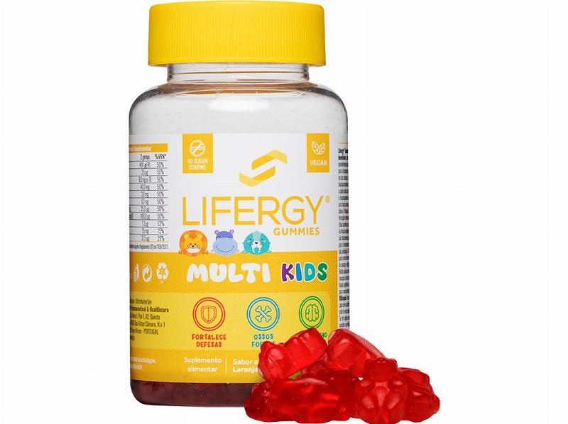 Suplemento Lifergy Multi Kids 60Gomas