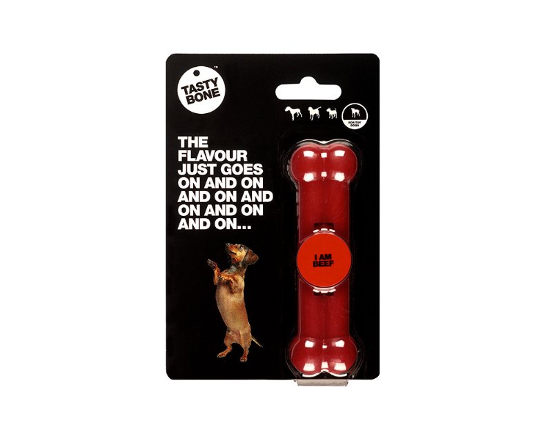 Brinquedo Cão Tastybone Bife Med
