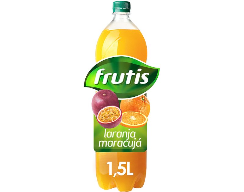 Refrigerante Frutis Sem Gás Laranja E Maracujá 1.5 l