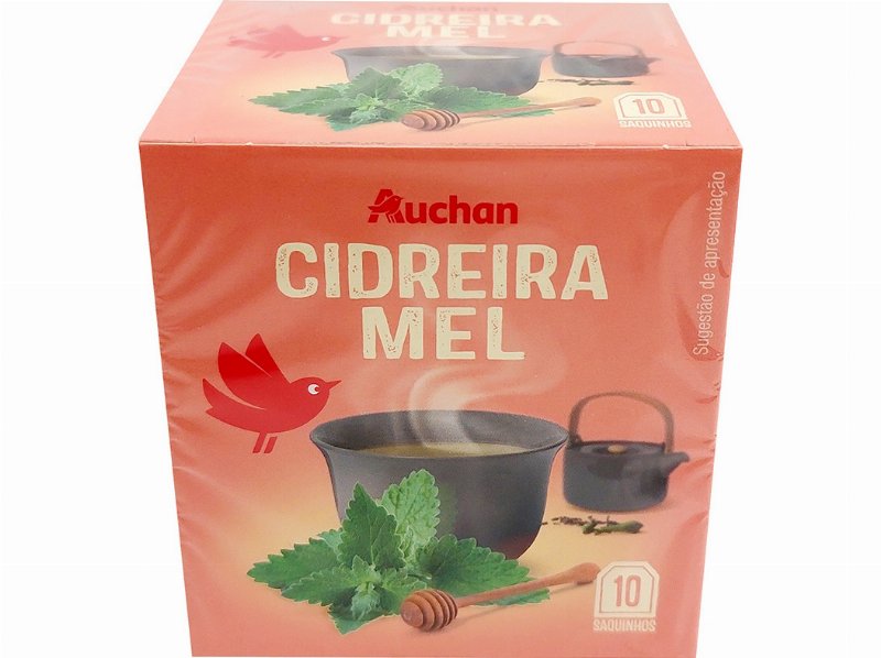 Infusão Auchan Cidreira Com Aroma De Mel 10 Saquetas