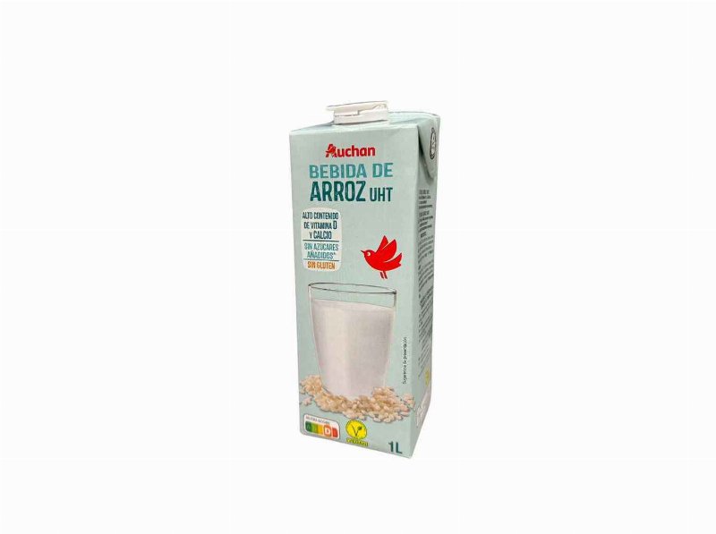 Bebida Auchan Arroz Sem Glúten 1 l