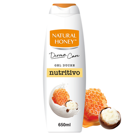 Gel De Banho Derma Care Nutritivo Natural Honey 650 ml