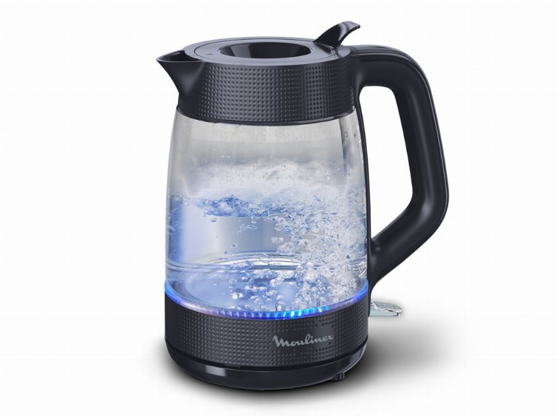 Jarro Elétrico Moulinex By2G08E0 Morning Glass Black Knight