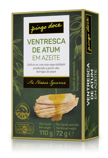 Ventresca Atum Pingo Doce Iguarias 0.072Kg