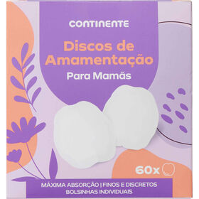 Discos De Amamentação Continente 60 Un
